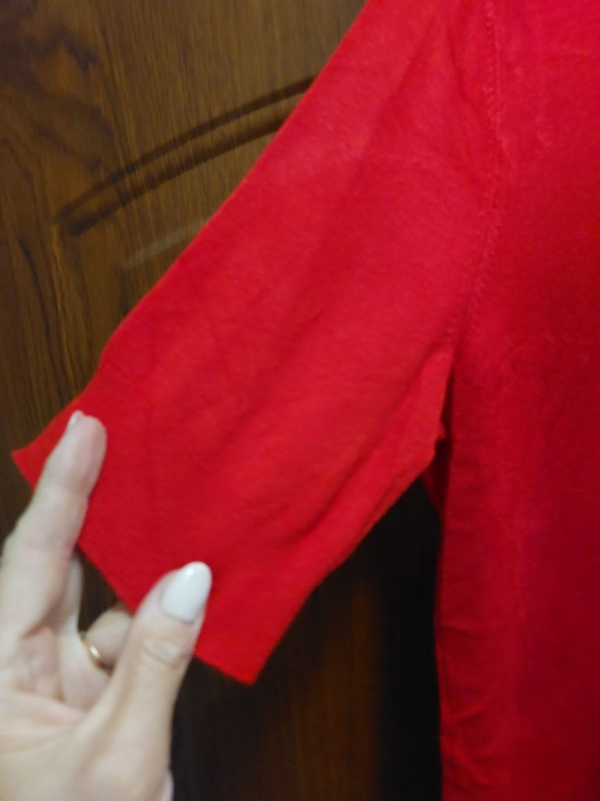 Bluzka damska czerwona 40