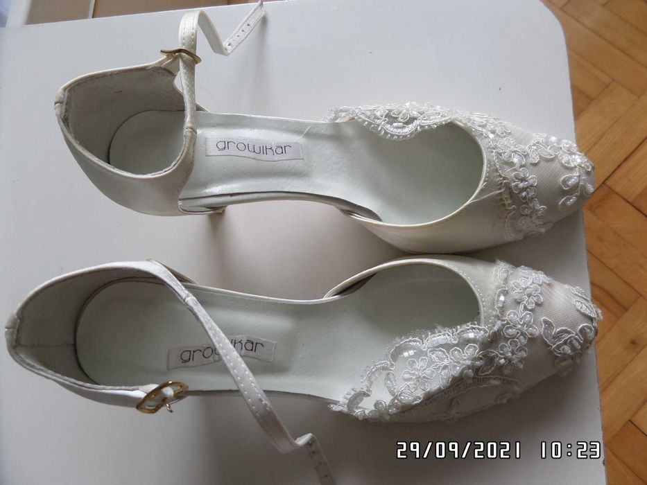 Buty ślubne r.36/37