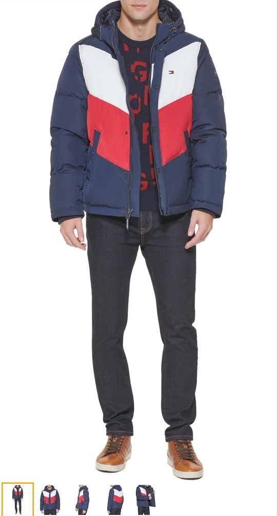 Куртка пуховик Tommy Hilfiger  Розмір L  ОРИГИНАЛ Хилфигер