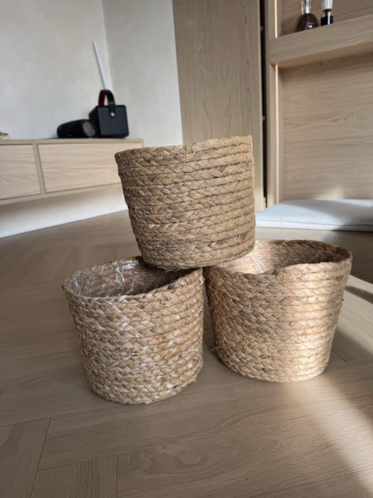 Osłonka na doniczke boho