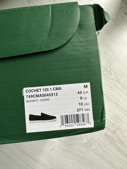 Лофери мокасини чоловічі черевики Lacoste