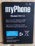 Bateria myPhone Model :BM-02 ,1800Ah