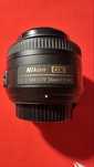 Lente Nikon 35mm 1.8 com muito pouco uso.