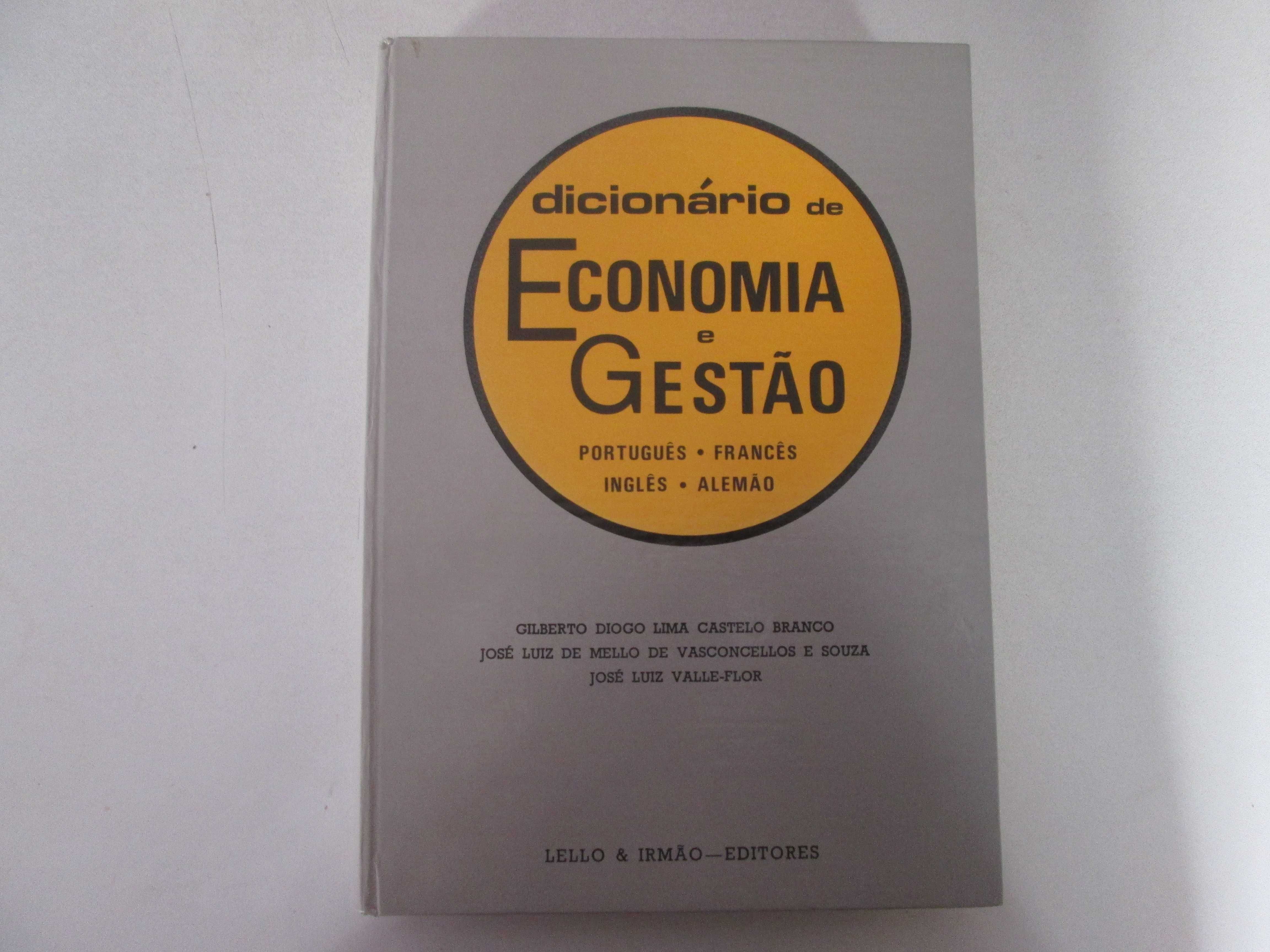 Dicionário de Economia e Gestão- Gilberto Castelo Branco