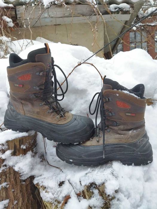 27 см защитные сноубутсы тёплые ботинки зимние термоботинки черевики