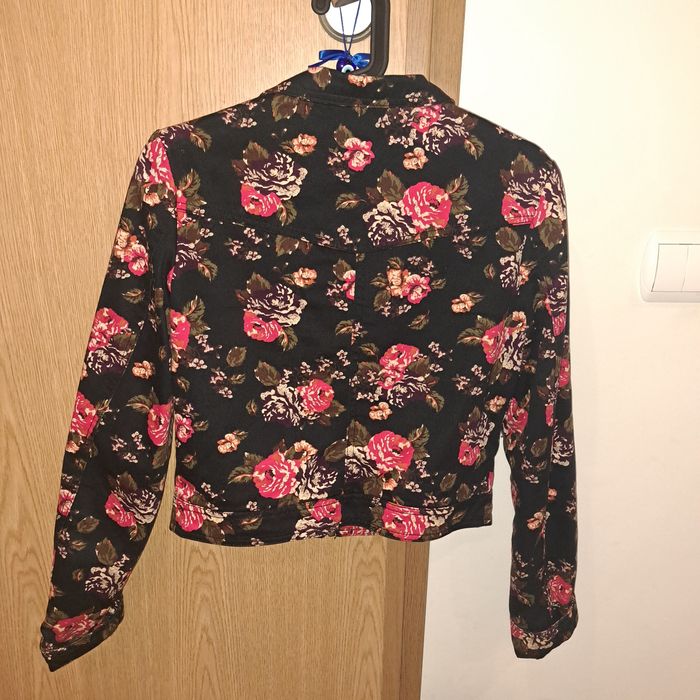 Blusão estampado floral H&M