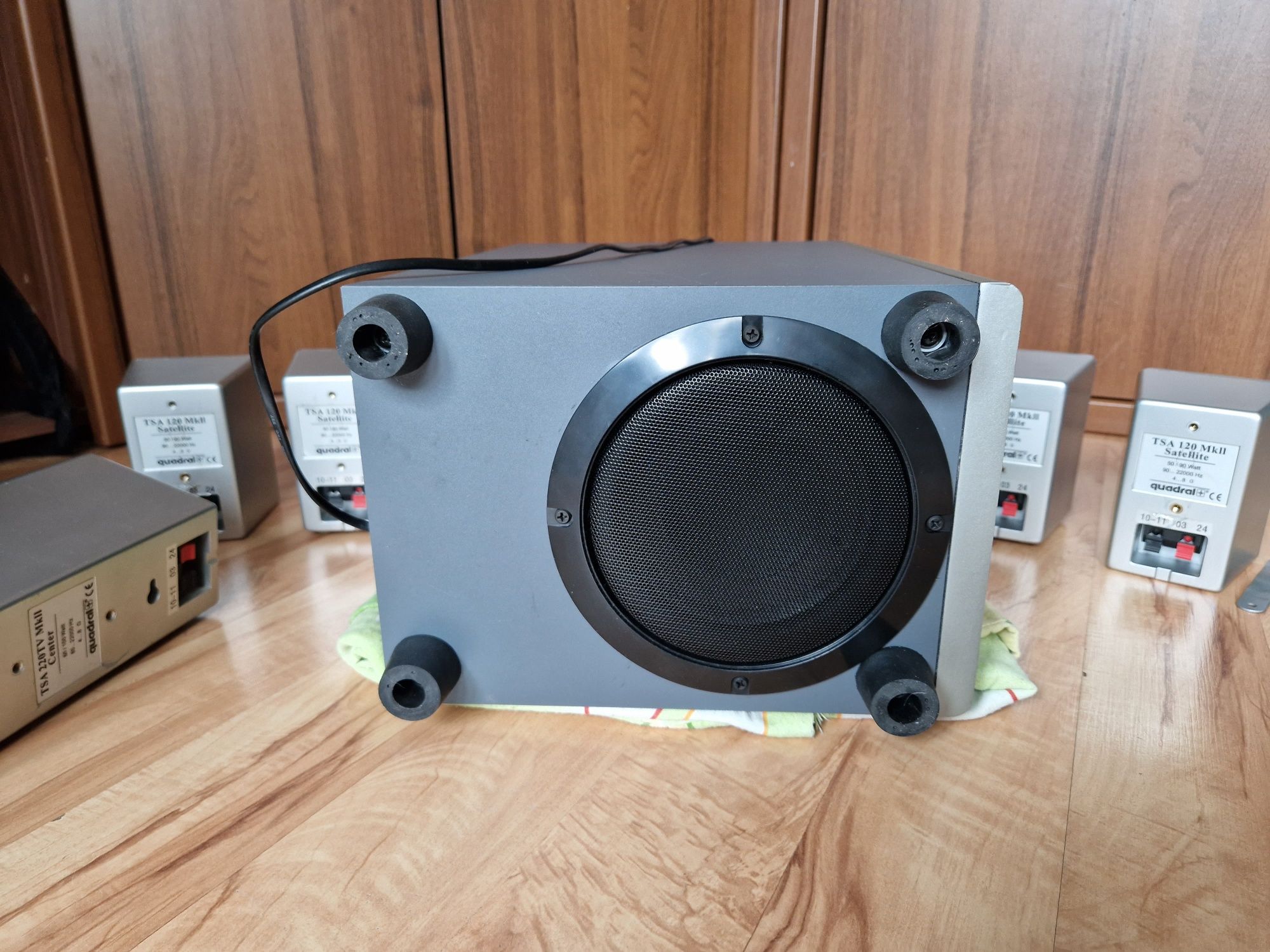 Quadral kino domowe subwoofer kolumny głośniki
