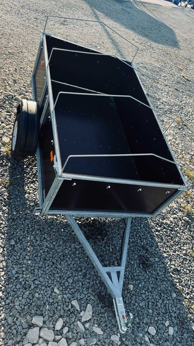 Прицеп до легкового авто оцинкований 2,15 х 1,26 м, борт 60см