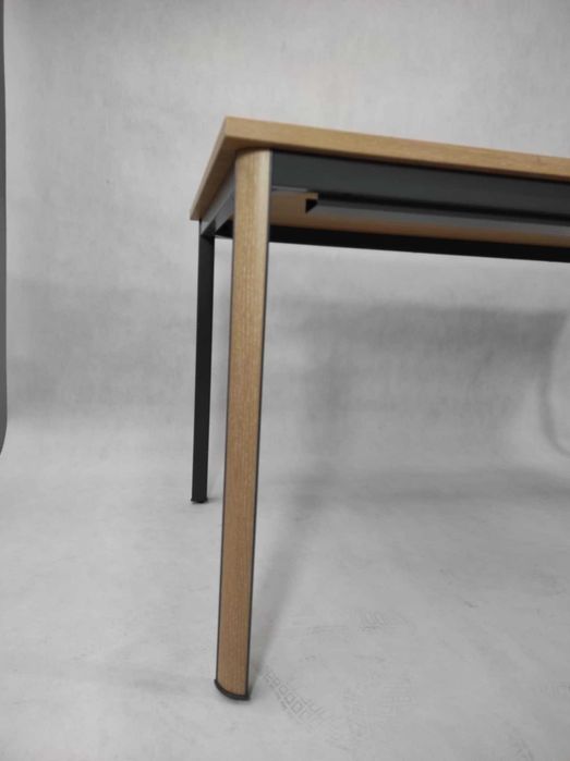 Biurko proste 160x80cm - naturalna okleina