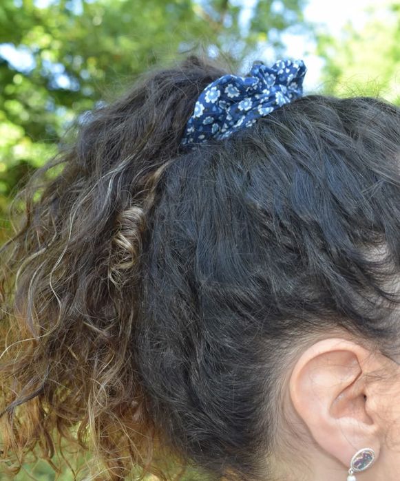 Scrunchies (elásticos cabelo) personalizáveis