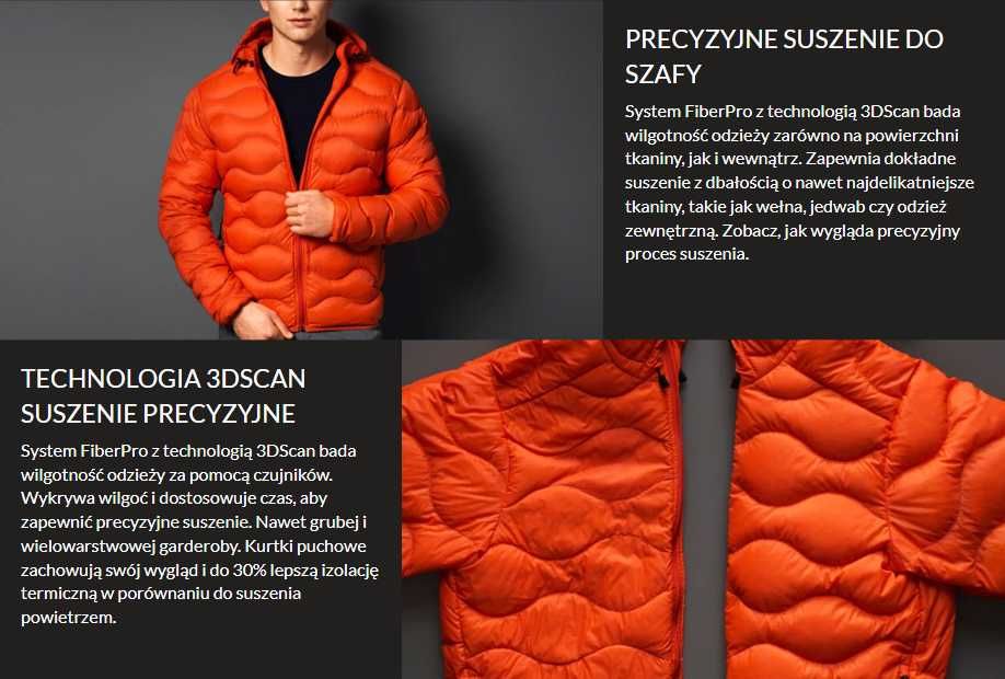 AEG suszarka z pompą ciepła 3D FIBERPRO 9000 9 KG - T9DBB89B