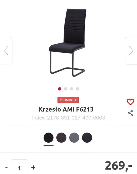Krzesło AMI F6213 Agata meble