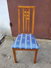Krzesło drewniane stylowe tapicerowane