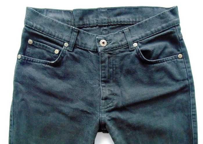 MUSTANG czarne spodnie jeansowe 30/32, pas 78 cm