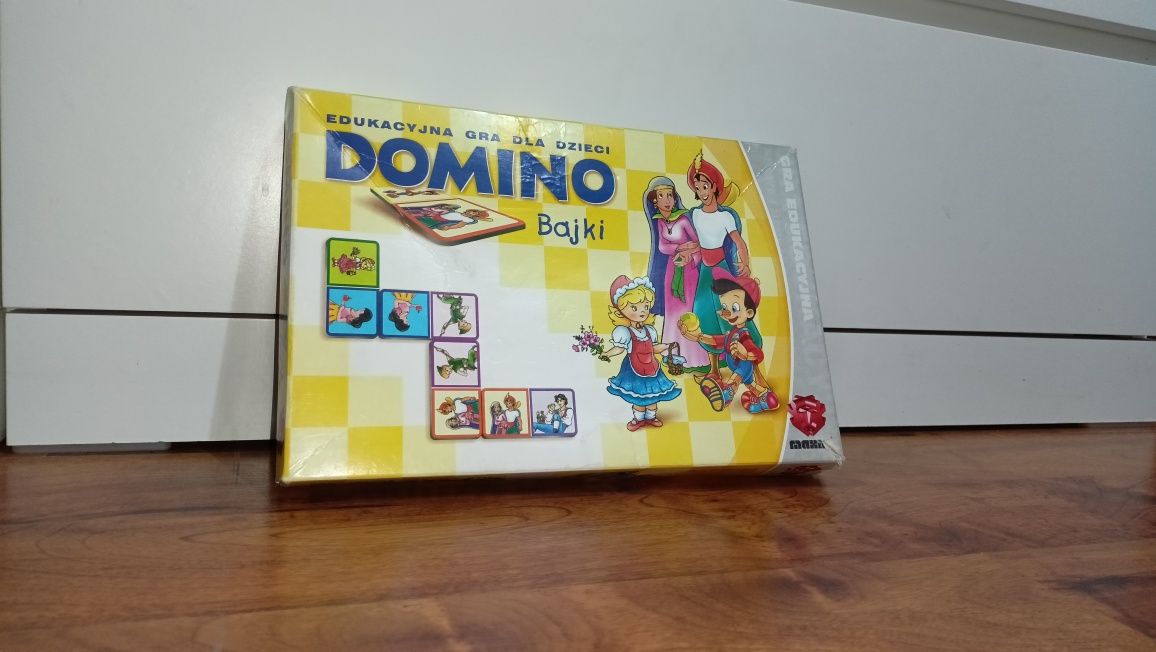 Domino- bajki, gra edukacyjna