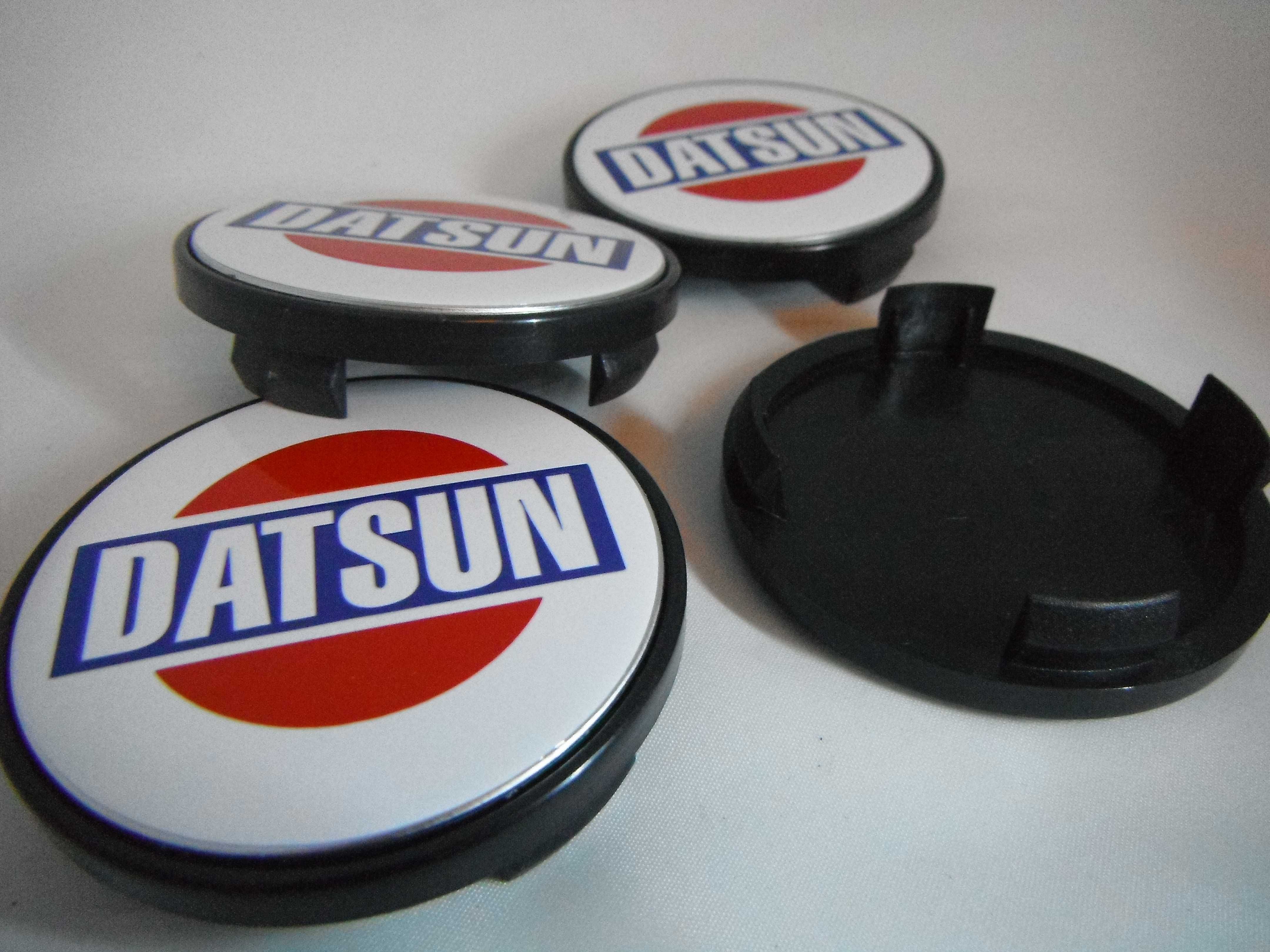 4 centros para jante, kit completo pronto a aplicar DATSUN