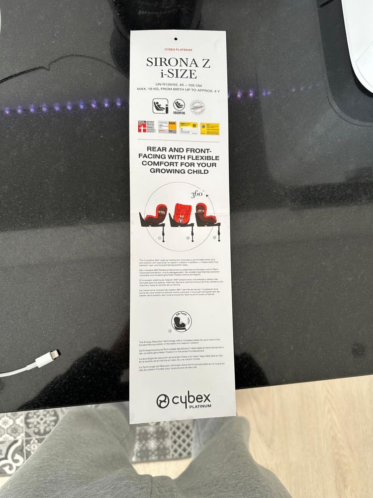 Excelente! Vende-se cadeira auto criança, dos 0 aos 4 anos, Cibex