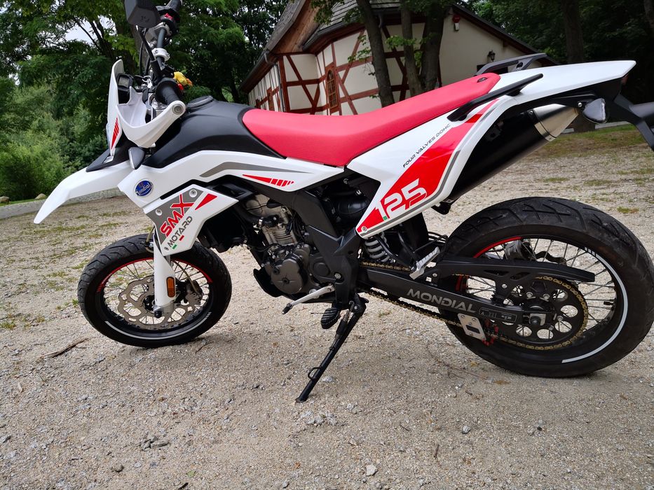 Mondial SMX 125 Supermoto kat.B/A1 15KM
