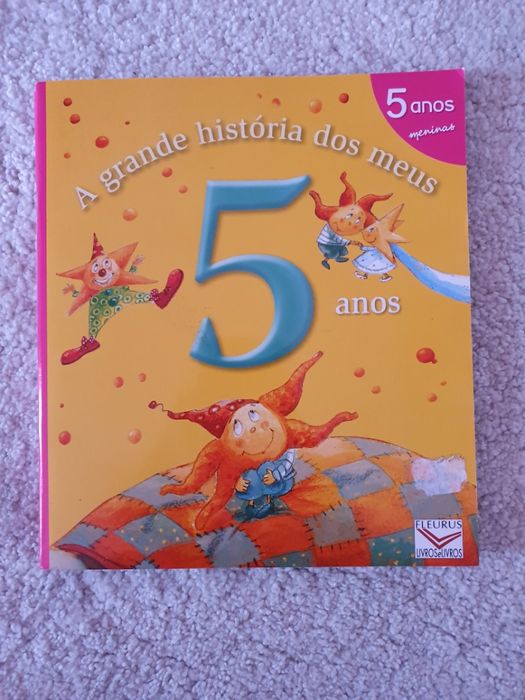 LIVRO | A grande história dos meus 5 anos