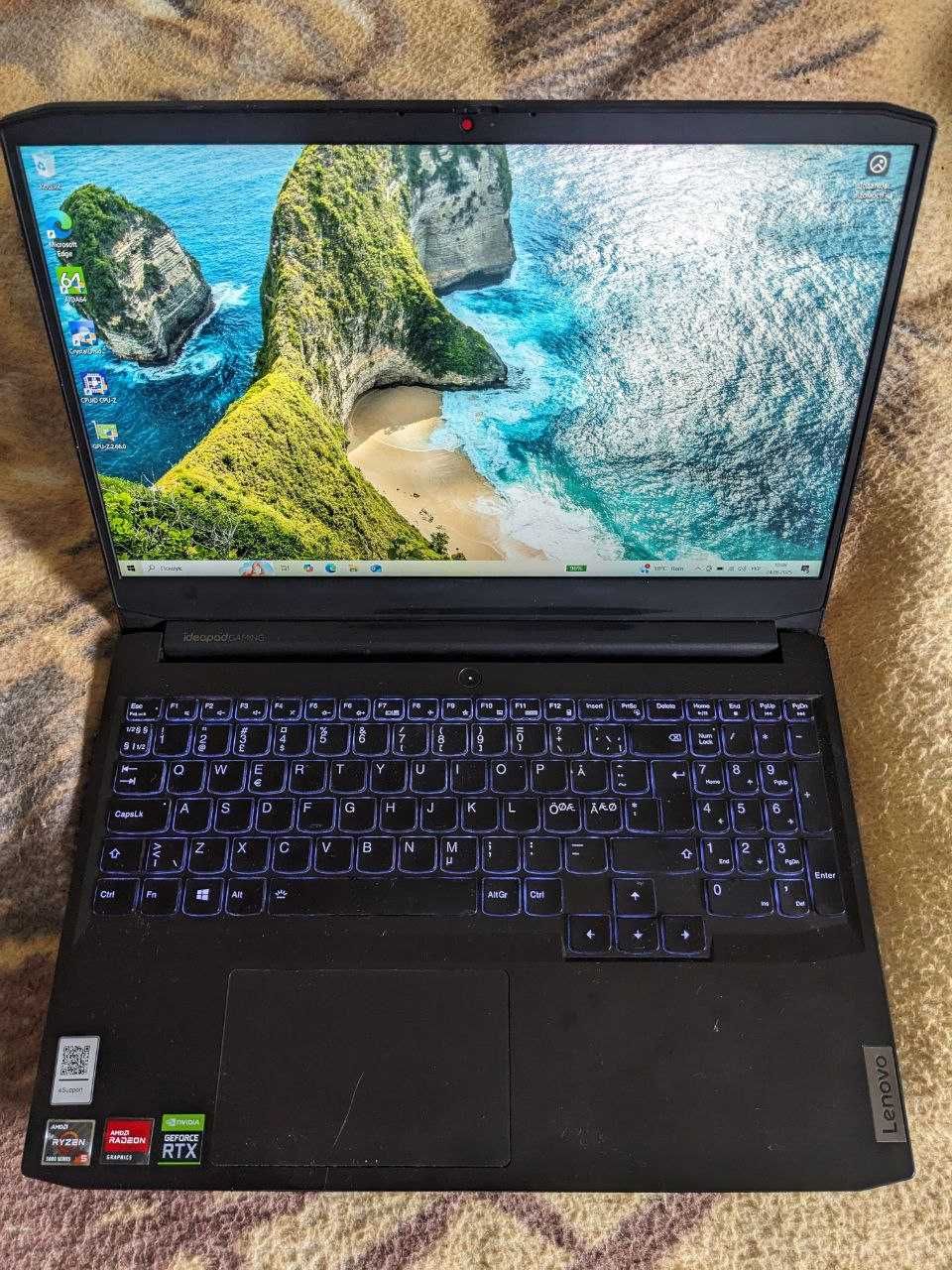 Lenovo Gaming 3 RTX3050 Ryzen 5600H 32gb ram/750gb ssd 120hz