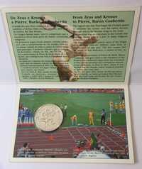 250 escudos Jogos Olímpicos SEUL 1988 - prata BNC