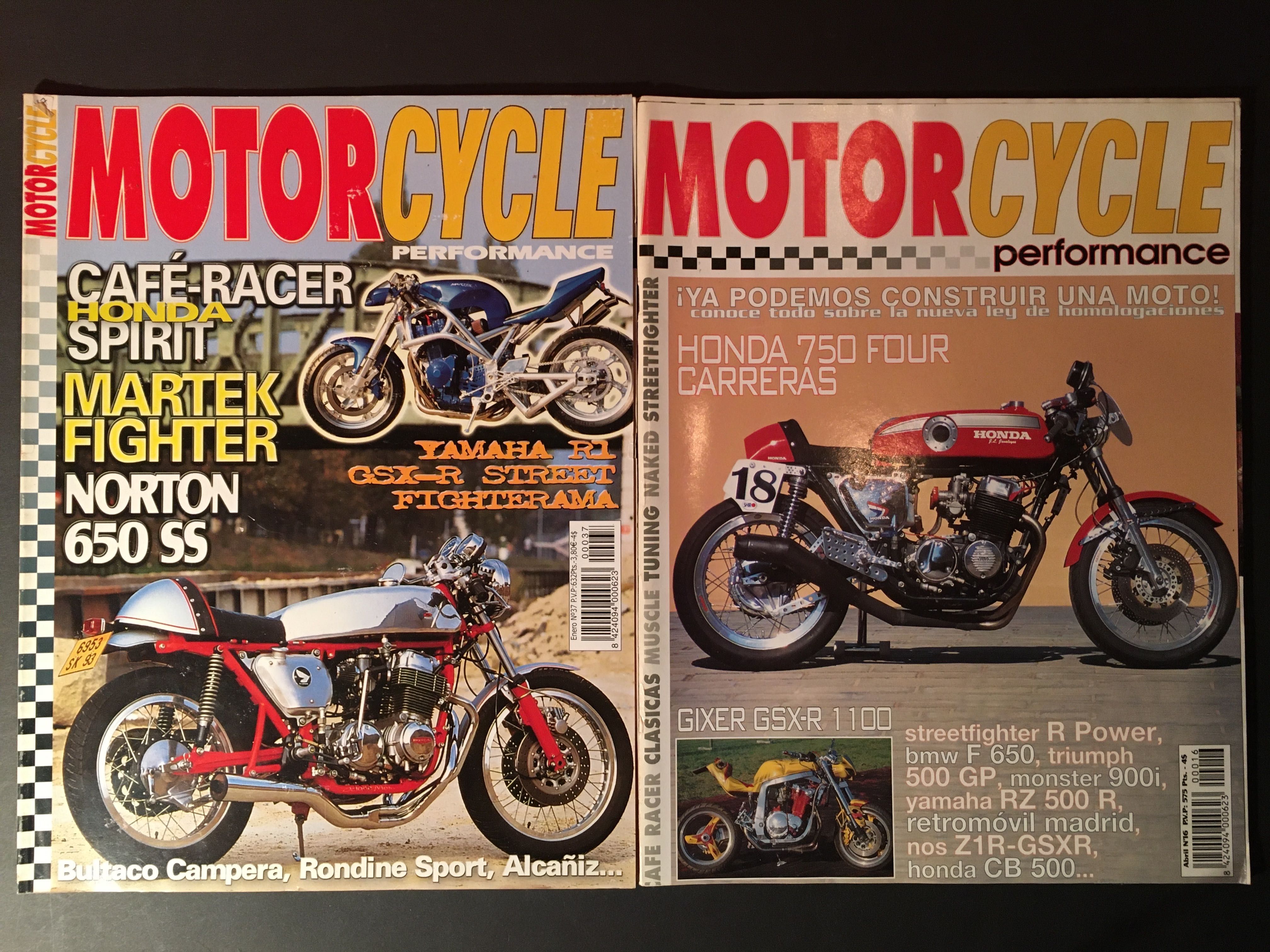 MOTOR CYCLE performance - 12 revistas