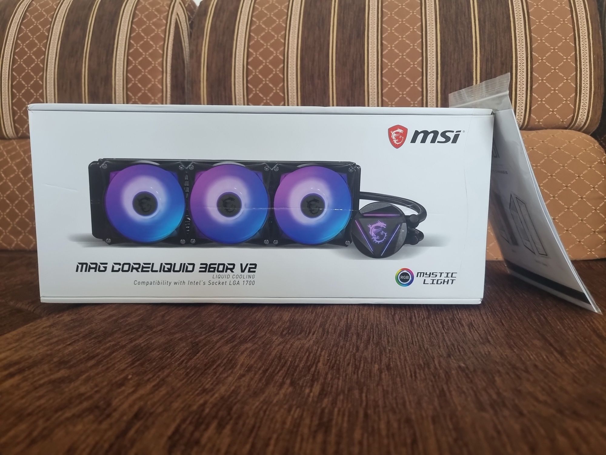 Pudełko Chłodzenia Wodnego MSI MAG CORELIQUID 360R V2 3X120MM RGB