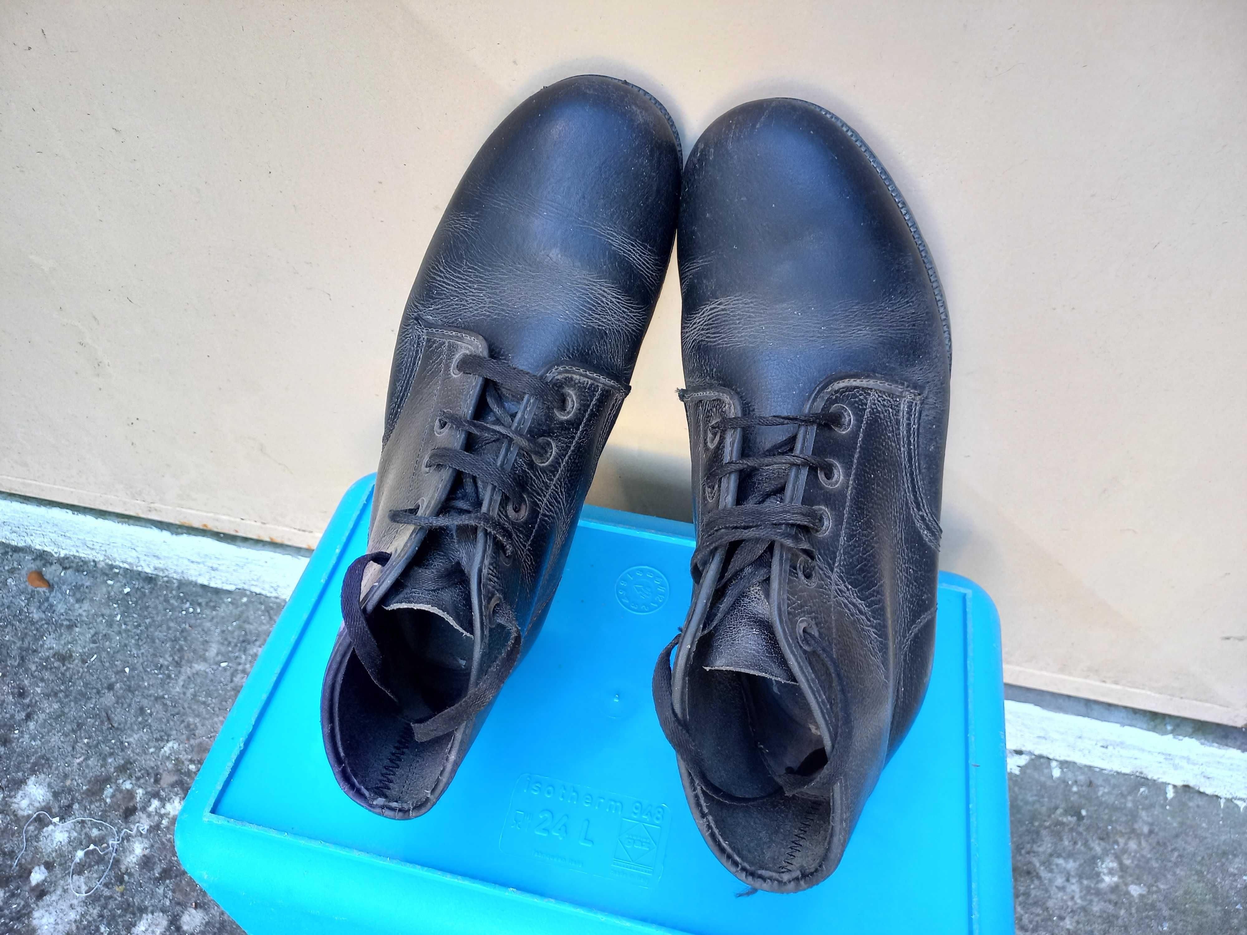 Botas Trabalho com Biqueira em Aço nº 40