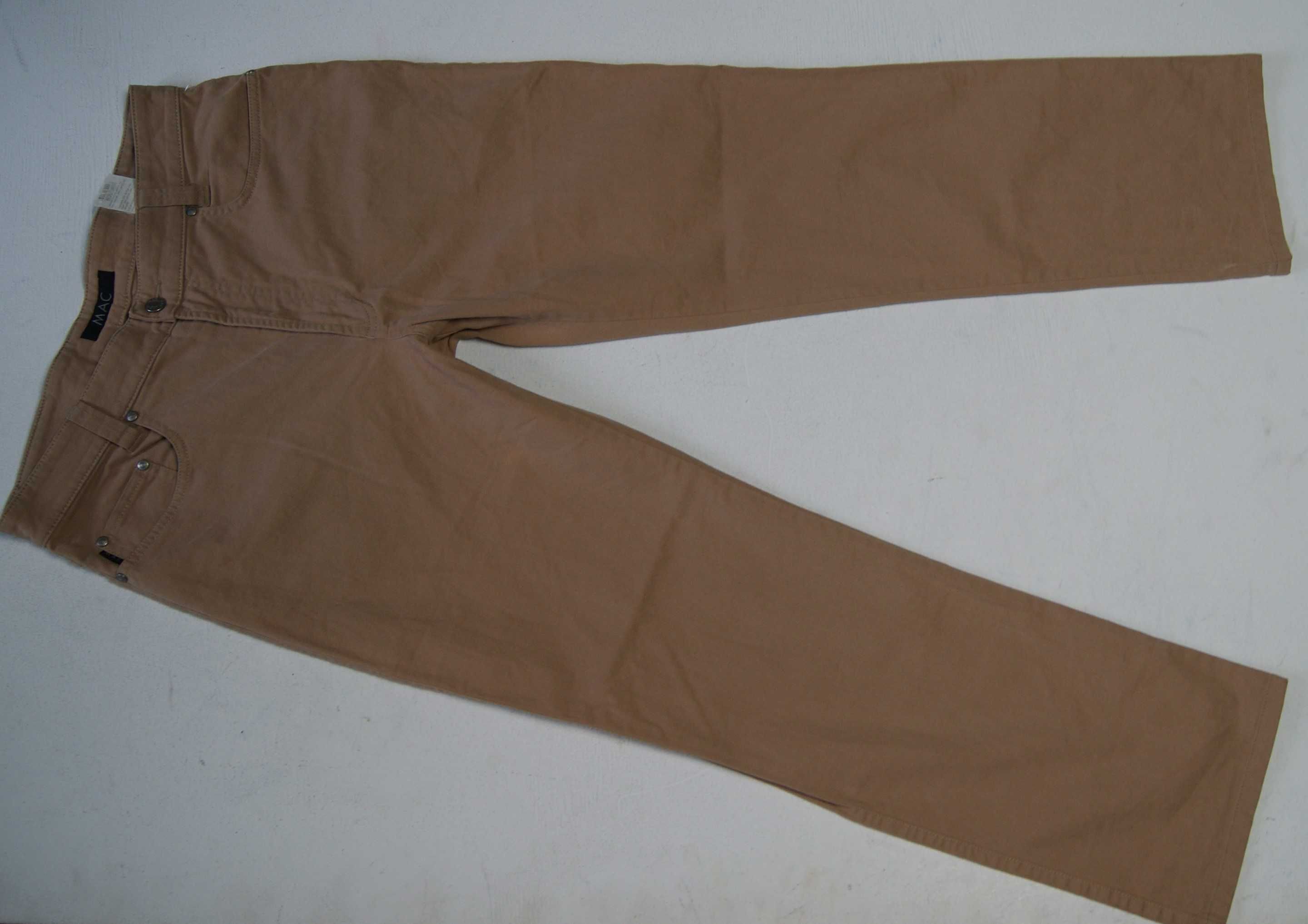 MAC BRAD W34 L32 PAS 88 spodnie męskie proste z elastanem