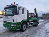 Scania P340  ZAMIANA zadbana Scania P340 Euro 4 bramowiec przewóz kontenerów