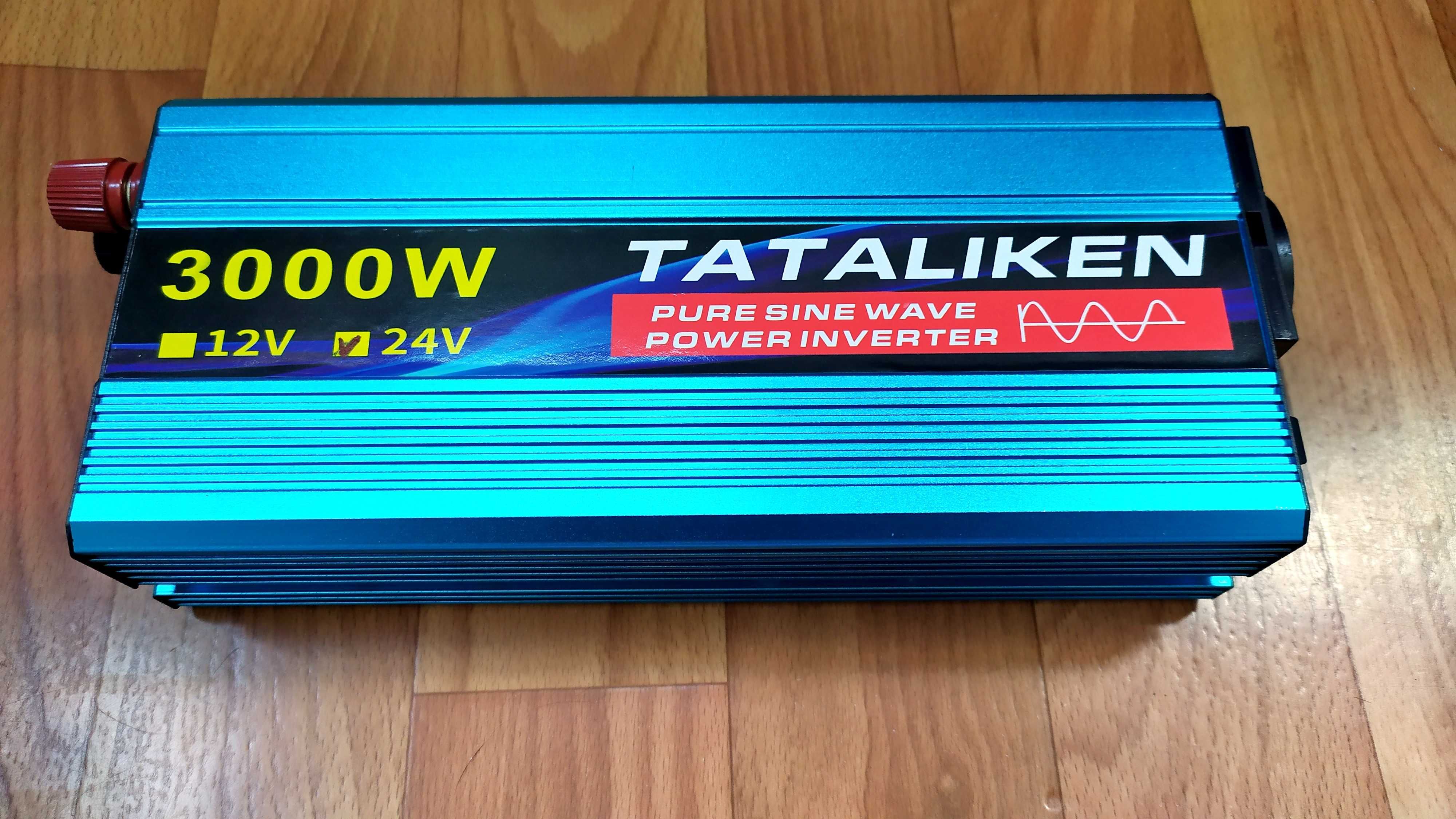 Инвертор TATALIKEN 3000W 24 - 220В Чистая Синусоида