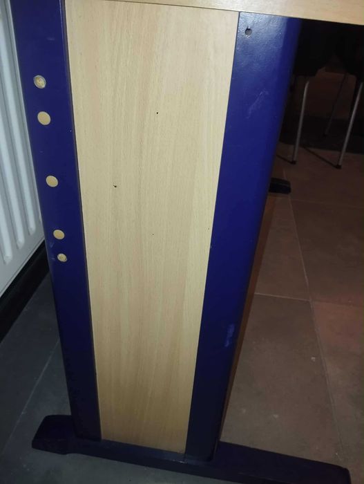 Biurko 120x60 Jasne Dobry Stan Wytrzymałe Solidne