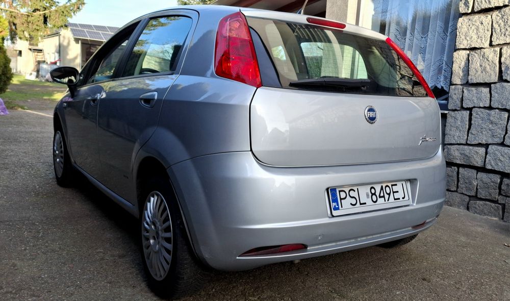 Fiat Grande Punto 1.4 8V-77km Skóra,klima,Panorama-Maxx
