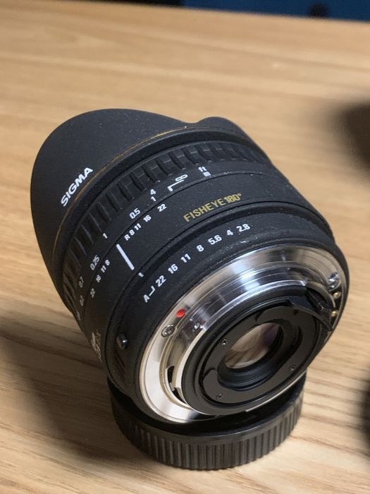 Sigma 15 1:2.8 para Pentax