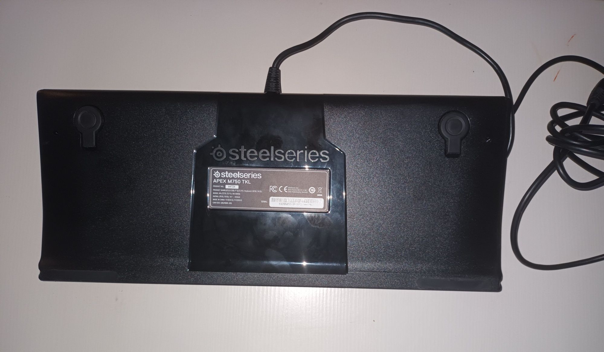 Klawiatura gamingowa-SteelSeries Apex M750 Tkl- stan bdb! okazja!