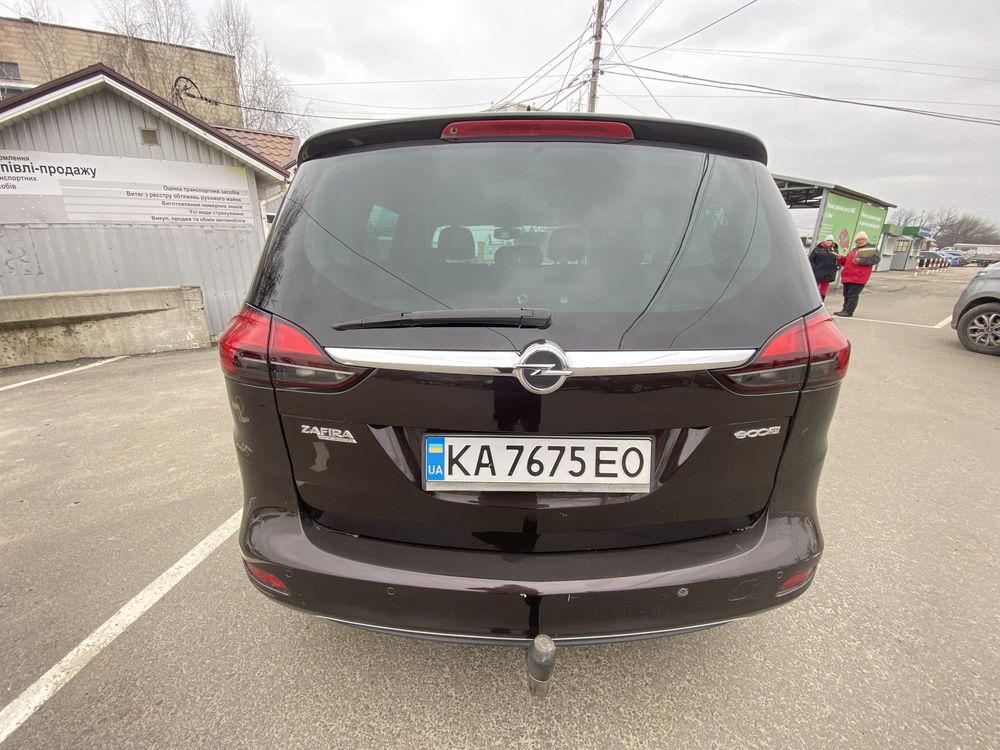 opel zafira C 1.6 cdti 2016 7 мест