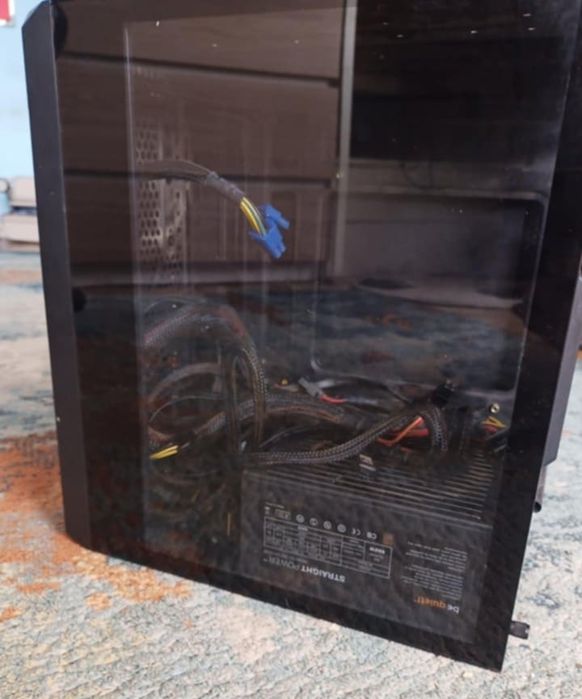 Zestaw części komputerowych (obudowa+zasilacz+ram 8gb DDR3+chłodzenie)