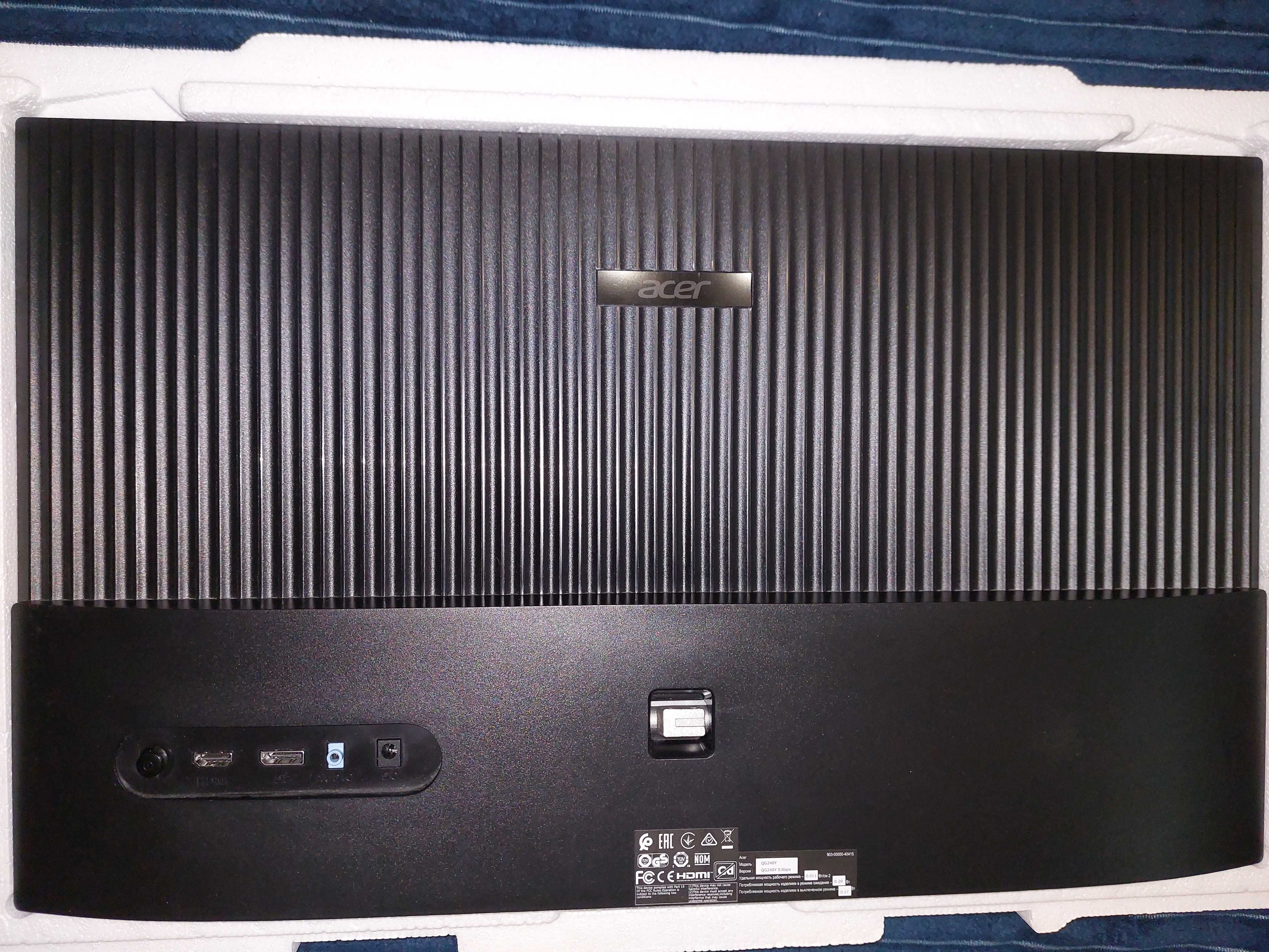Монитор Acer Nitro QG240YS3bipx FullHD/ 180Hz/ 1ms/ 23,8/ игровой