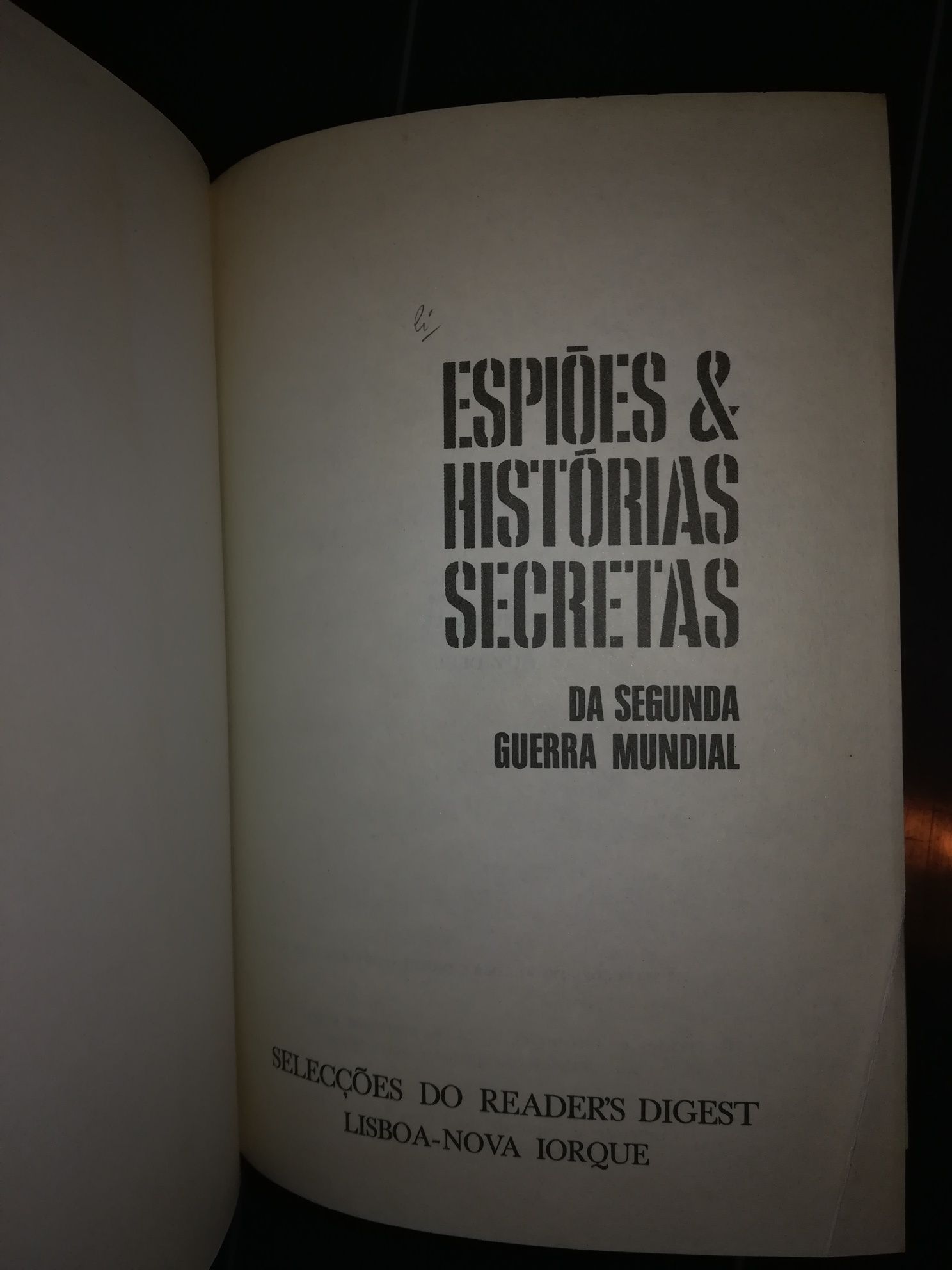 Espiões e Histórias Secretas da segunda guerra mundial