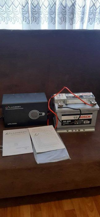 Джерело безперебійного живлення UPS - 500L з аккумулятором