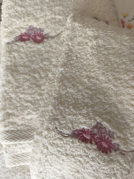 Conjunto toalhas wc-, 3 peças