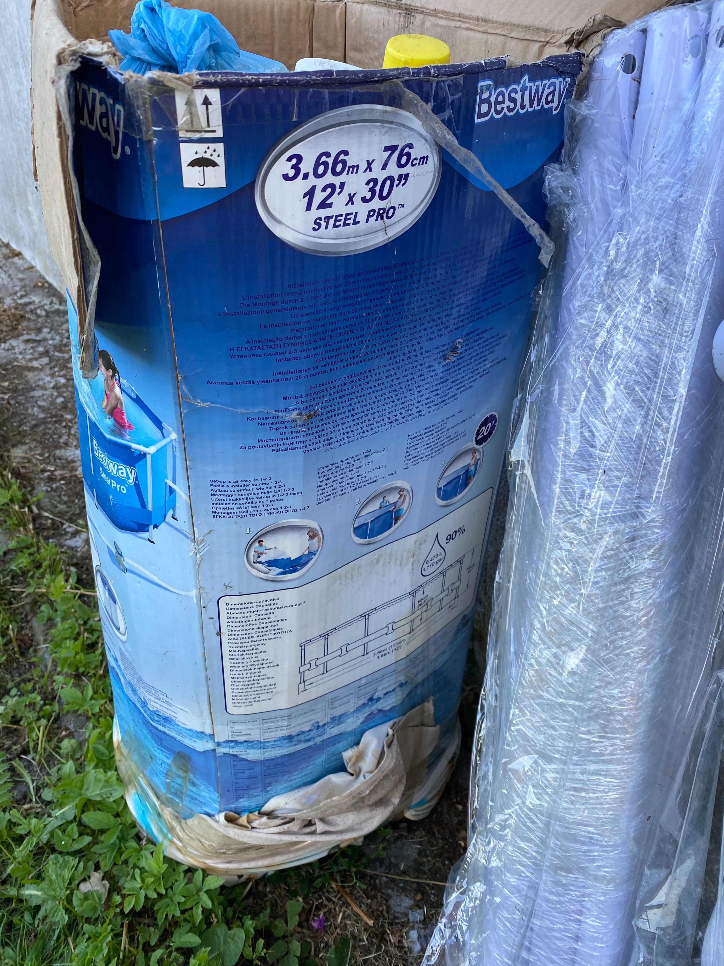 BASEN Bestway 6,473L, 1,710gal, Duży