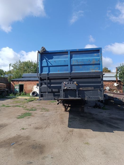 Зерновоз 60кубів, євро палети, полупричіп