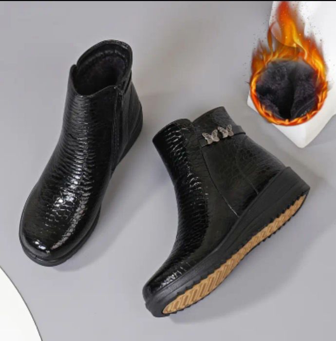 Чобітки черевики жіночі утеплені