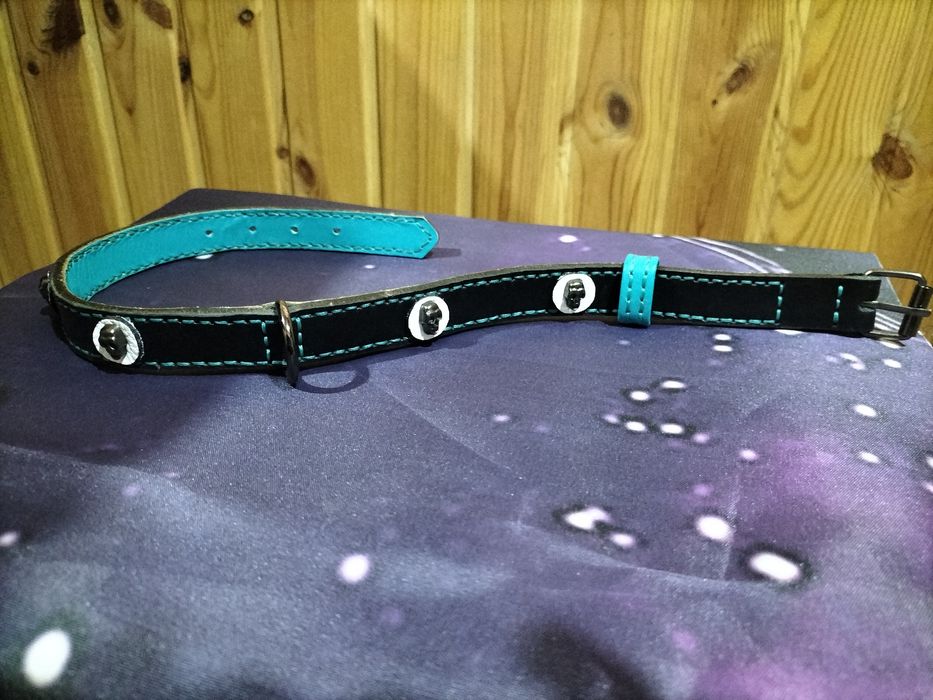 Шкіряний ошийник для собаки
