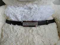 Brązowy pasek 85 cm