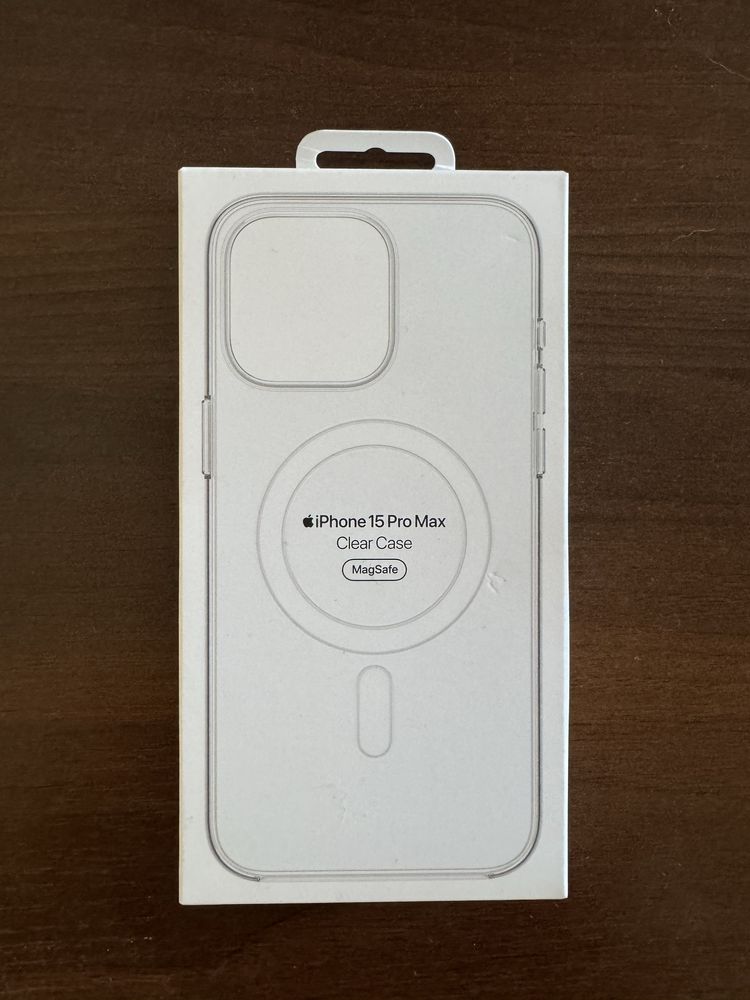 iPhone 15 Pro Max Clear Case + MagSafe (etui przeźroczyste)