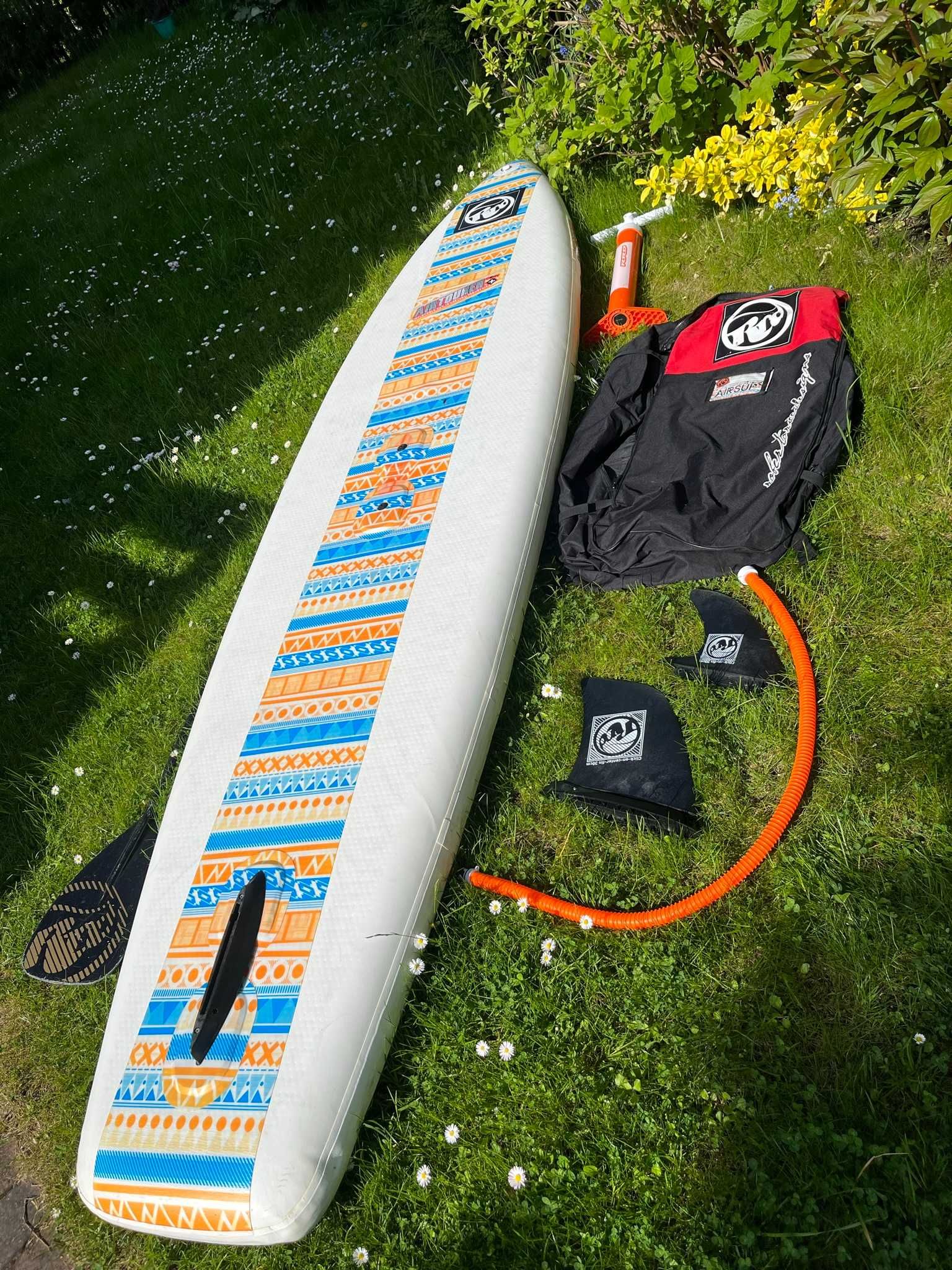 SUP WindSUP AirtourerRRD 12'x32"x6" wiosło, pompka, plecak, miecz, fin