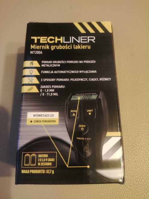 Miernik Grubości Lakieru TECHLINER WT200A