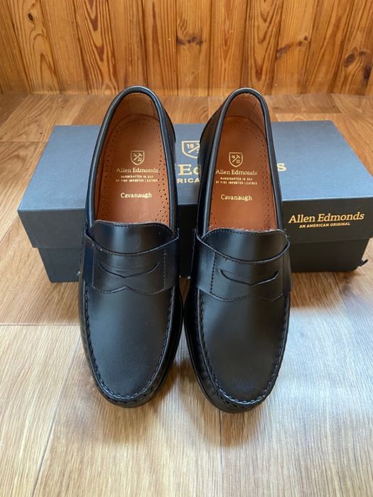 Мужские кожаные туфли ручной работы Allen Edmonds 42